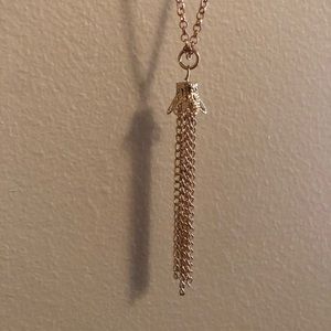 Rose gold necklace
